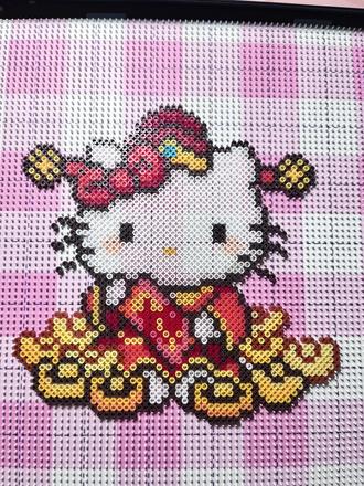 没时间解释了,看我的无痕一体化拼豆冰箱贴!! #热点 #拼豆 #拼豆豆 #手工 #创意拼豆