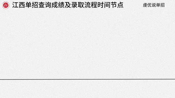2026江西单招考试查询成绩及录取流程时间节点#江西单招 #录取查询 #单招 #拟录取