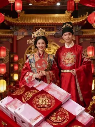 结婚万元喜钱封钱套#结婚#订婚#备婚日常#封钱套#好物推荐