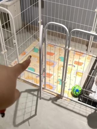 可移动狗围栏#狗围栏 #狗狗围栏 #宠物围栏 #狗窝 #狗笼