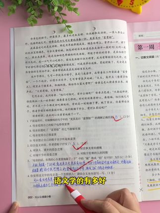 阅读能力薄弱的孩子,假期可以给他准备这本木头马阅读小卷,每周2篇孩子没压力#学霸秘籍 #阅读理解 #语文阅读理解#小学语文#家长必读