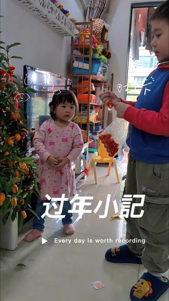 广东过年装饰年桔#年桔 #春节民俗活动