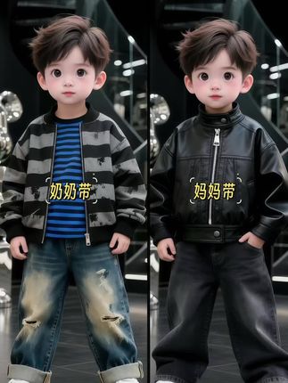 #早秋基础款外套如何摆脱路人感 #高品质童装#男童穿搭 #毫不费力地打开初秋穿搭 #韩系童装男童@抖加🔥上热门🔥dou+🔥热点宝