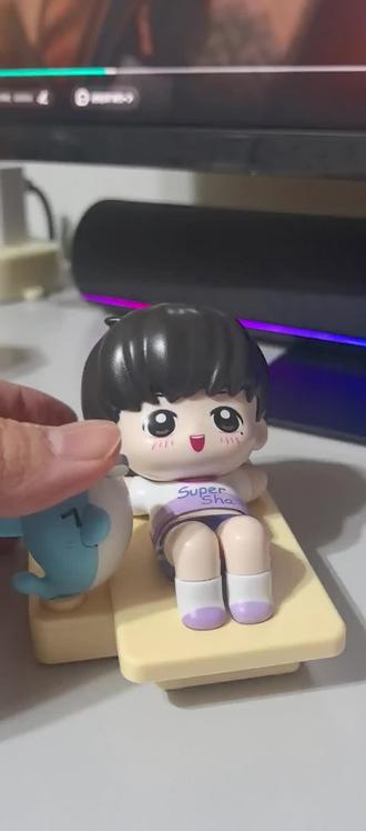 2026年肯德基孙颖莎联名套餐小玩具 热身soeasy 吃我一球