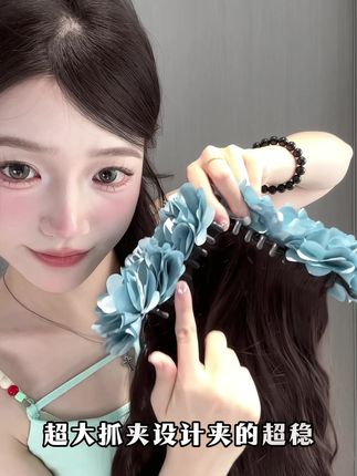 一个假发马尾我高低给你们安排三种戴法~ #假发#假发马尾#马尾假发#增加发量#香蕉夹马尾