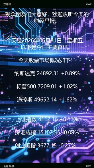 全球金融早报 #金融