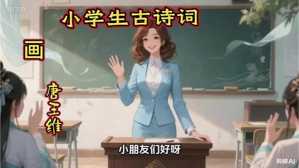 画 唐 王维
#古诗词 #古诗 #古诗词的魅力 #小学生#语文 #小学家长