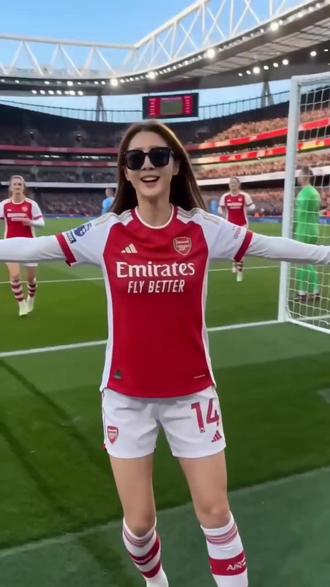 哈哈哈哈哈#AI酋长球场任意球时刻 #抖音ai创作 #随变ai随便玩