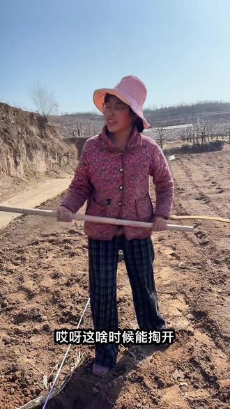 今天下地栽树,大家问我铁网子是干嘛用的,其实那个是防止老鼠的亲戚咬烂树根的。#记录真实的农民生活 #创作者中心 #创作灵感 #新农人计划 #三农