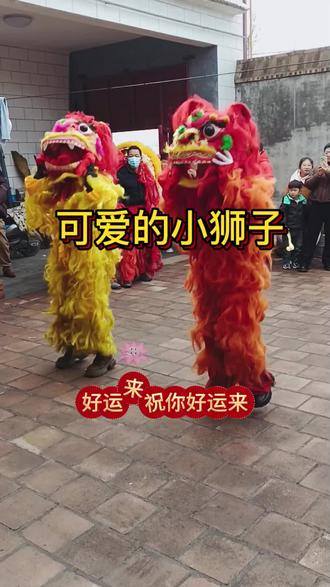 可爱的小狮子,祝大家元宵节快乐!#元宵节快乐