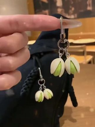 超个性开心果钥匙扣,书包挂饰萌趣来袭! #开心果造型 #背包吊坠 #创意挂件 #开心果钥匙扣 #个性小挂件