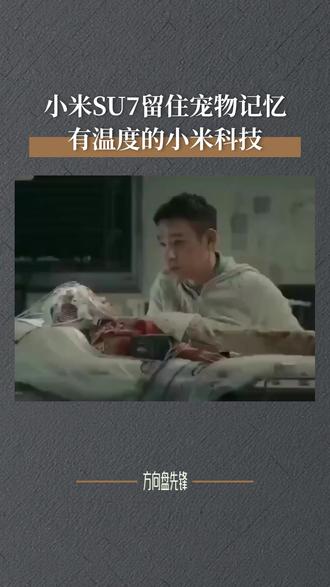 小米SU7用AI萌宠留住逝去的爱#小米SU7AI萌宠 #科技让思念有形状