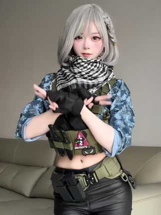哦嗯掉~ #三角洲行动 #骇爪 #cos #鼠鼠