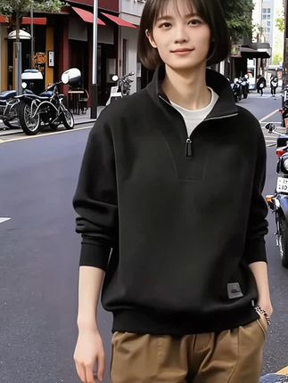 #潮流穿搭 #加绒保暖 #加绒卫衣 #休闲外套#品质男装