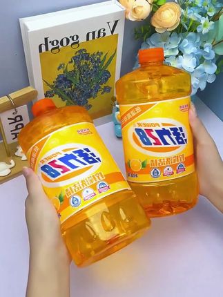 活力28柠檬洗洁精,两瓶共2kg,低温强效去油,可洗果蔬餐具,护手家用好物#好物推荐🔥 #活力28 #洗洁精