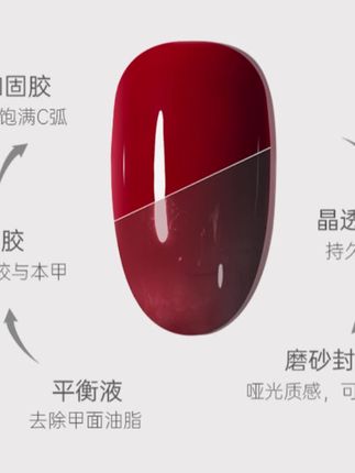 底胶加固封层美甲店专用指甲油胶流平建构胶晕染多功能胶牢固#功能胶#加固胶#功能胶#美甲#建构