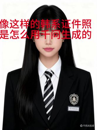 用AI生成自己的专属韩系证件照#千问 #AI #千问AI #韩系 #韩系穿搭 口令~5cbd3Ll4cM~