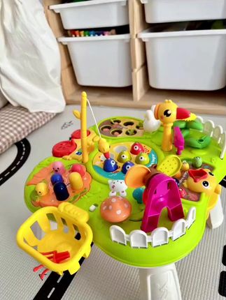 游戏桌幼婴儿玩具启蒙早教益智儿童学习玩具台6-12个月宝宝玩具
