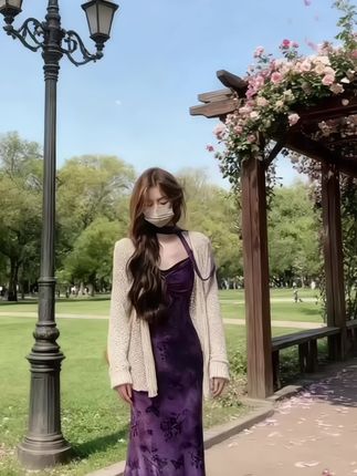 #碎花裙 #连衣裙 #优雅气质