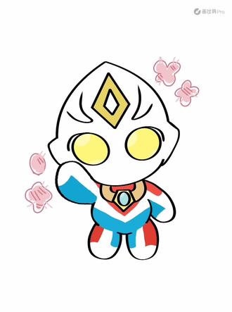 Hello~#画世界pro指绘 #戴拿#戴拿奥特曼