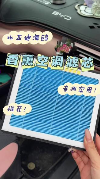比亚迪海鸥空调滤芯自己在家都可以更换! 不会影响整车质保,价格只需要官方的零头!#比亚迪海鸥 #比亚迪空调滤芯 #比亚迪空调滤芯 #空调滤芯多久换一次 #创作灵感