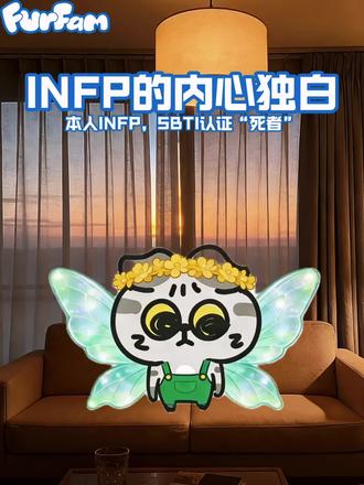 INFP的内心独白 你们测出来是什么?#mbti小蝴蝶 #infp #十六型人格 #人格测试 #有趣星球
