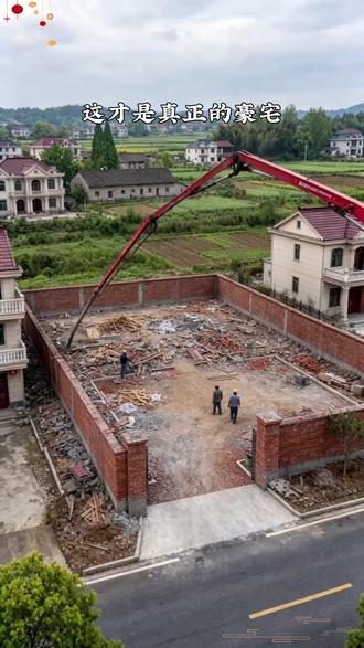 这才是真正的豪宅,新中式官帽房设计#村小宅#农村自建别墅#图纸设计#新中式