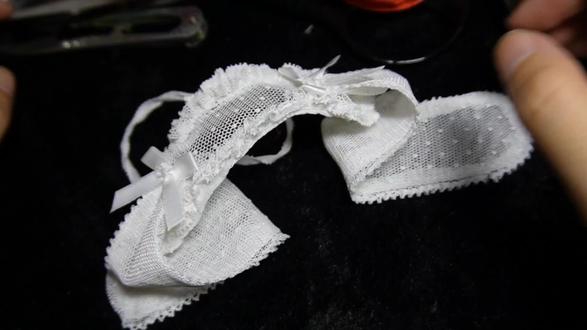 #bjd #娃物 #手作 5分钟学做bjd发带