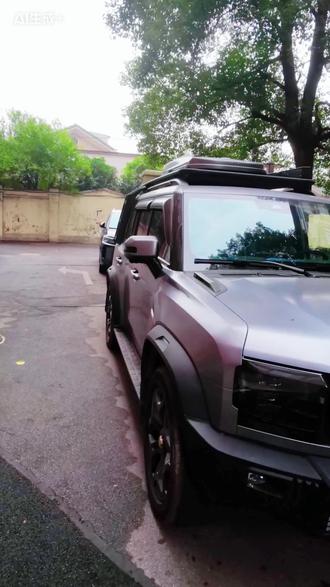 捷途旅行者车顶装水箱#捷途方盒子进化史#捷途汽车