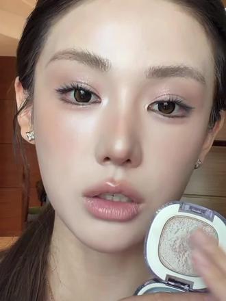 新手水光感捷径:粉类高光容错率高 简单不挑手法 #GirlsCrush高光#水光肌#高光分享