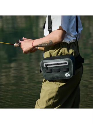 #防水腰包 多功能路亚耐磨防水腰包垂钓收纳斜挎包钓鱼渔貝包气密浮水包#多功能路亚腰包 #路亚腰包 #腰包 #实用好物