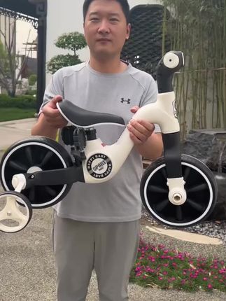 是滑行车,也是平衡车,还是脚踏车!一车多用成长不换车,满足一岁半到5岁宝宝不同年龄段需求,陪伴宝贝整个童年!#儿童平衡车 #童车 #母婴好物