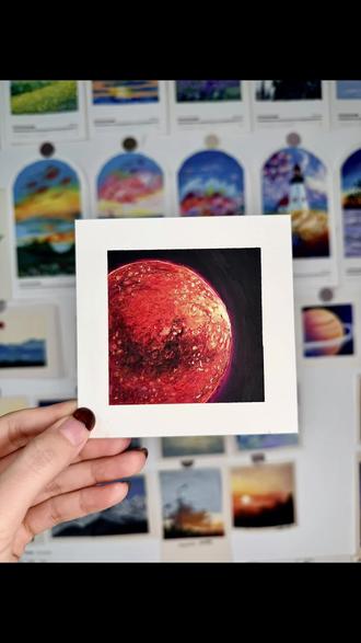 油画棒|火星
橘焰漫火星,星河寄浪漫
临摹自:@画画的佳航
#跟着抖音学画画 #创作者中心 #创作灵感 #油画棒 #油画棒教程