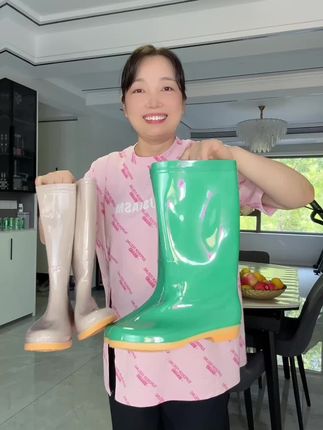 雨天出行必备#防滑耐磨#胶鞋#雨鞋