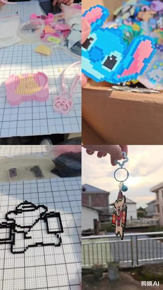 闲着没事拼个豆#拼豆 #vlog日常 #vlog十亿流量扶持计划 @抖音创作小助手 @抖音热点