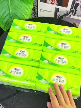柔厚亲肤,环保无胶,空气云立体压花抽纸,心相印大品牌#好物推荐🔥 #抽纸 #心相印 #我可真会买