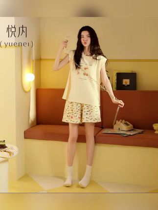 #睡衣女 #睡衣家居服 #家居服套装 #家居服分享 #家居服可外穿款推荐 @DOU+小助手