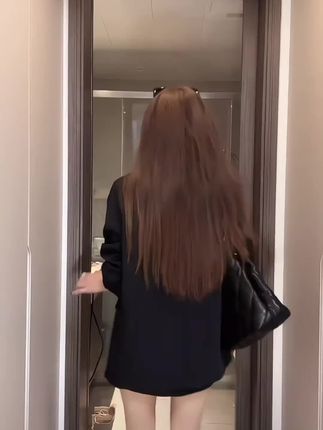 高级灰韩版小西装外套女2025早春新款宽松时尚气质休闲炸街西服#女装#女装新品日 #时尚#宽松#西装外套