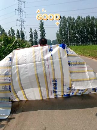 金包银防水防晒篷布 金包银防水篷布,汽车篷布,预定各种尺寸的篷布!