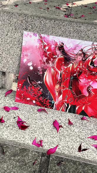 已经被魔道拼图美的不知天地为何物了#魔道祖师 #忘羡 #开箱 #谷子开箱