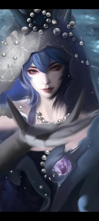 依旧雷霆怎么办?#蛋仔派对 #人鱼新娘#惊魂寻宝队#绘画过程