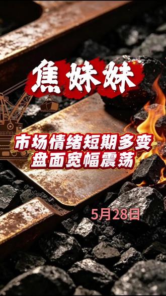 市场情绪短期多变,盘面宽幅震荡 #焦煤#焦煤期货#焦煤价格