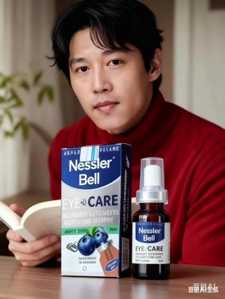 “书卷多情似故人,晨昏忧乐每相亲。”📚 眼睛累了,就让Nessler Bell润眼喷雾呵护一下吧!💧 #护眼好物 #品质生活