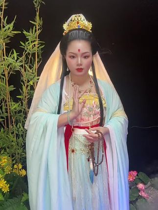 #观音 #古装造型 #国风古韵 #古风 #国风