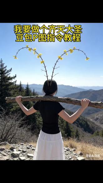 我要做个齐天大圣指令教程#豆包#豆包真有两把刷子 #豆包ai #豆包出大片有两把刷子#豆包p图 齐天大圣
