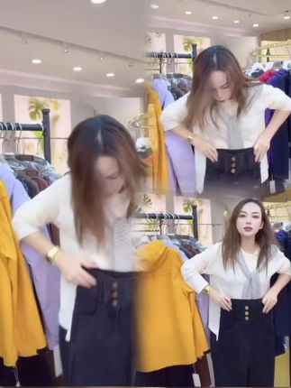 【秋季弹力:/ 高腰牛仔裤女2025上新三扣全包边显瘦紧身小黑裤ZM10】#高腰显瘦牛仔裤 #裤子 #百搭裤子分享 #穿搭分享 #穿搭 @抖音小助手