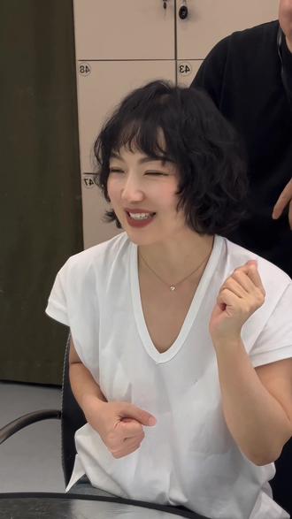 贴头皮怎么办 烫啊#石河子烫发