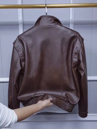 #简约大气 #品质男装 #气质皮衣