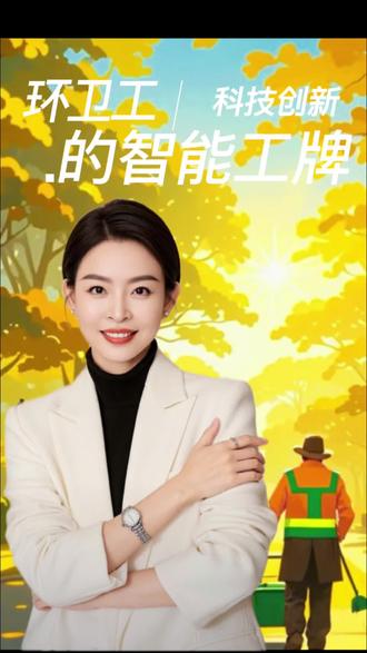 科技赋能的工牌作用好处在哪里?#环卫工 #GpS #工牌 #成都莉莉聊规划