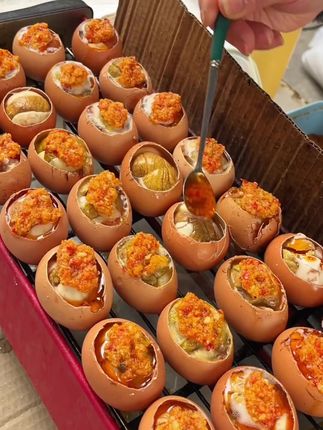 活珠子、嘎嘎好吃😋 #活珠子毛蛋 #活珠子你敢吃吗